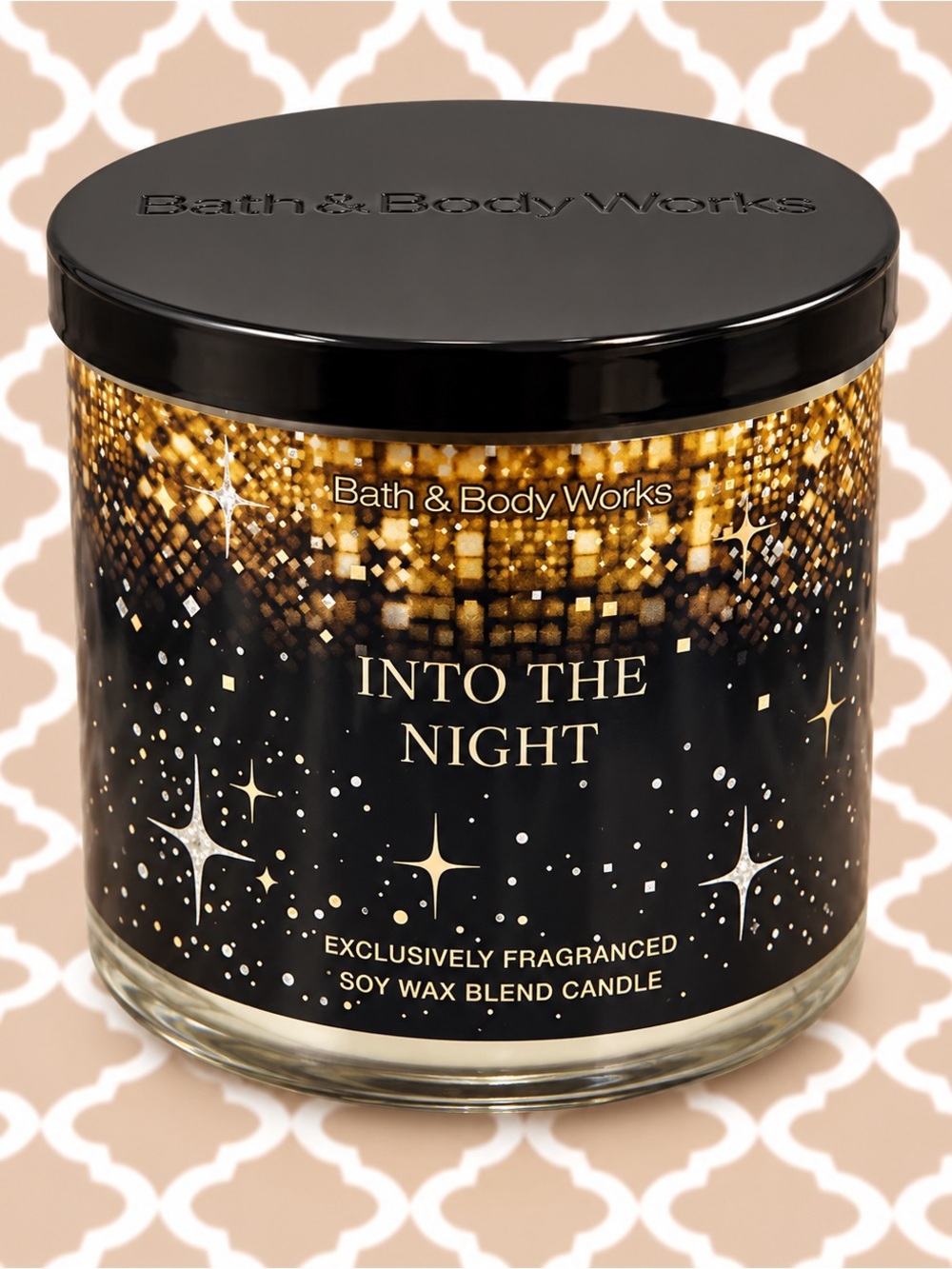 Bath & Body Works Into the Night 3-Wick Candle 14.5 oz New